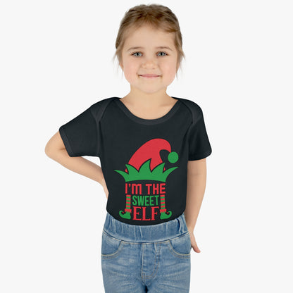 I'm The Sweet Elf Infant Baby Rib Bodysuit