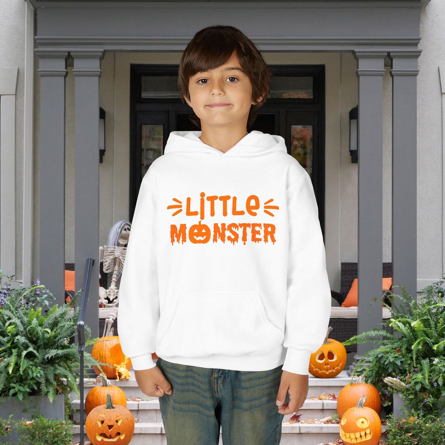 Little Monster Youth Heavy Blend Hoodie