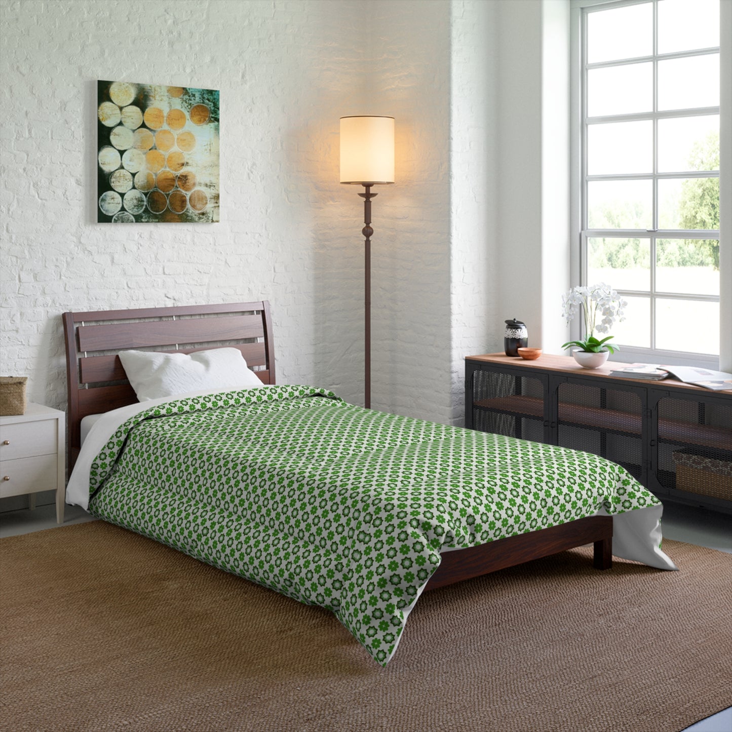 Emerald Star Garden Basic Bedding Set