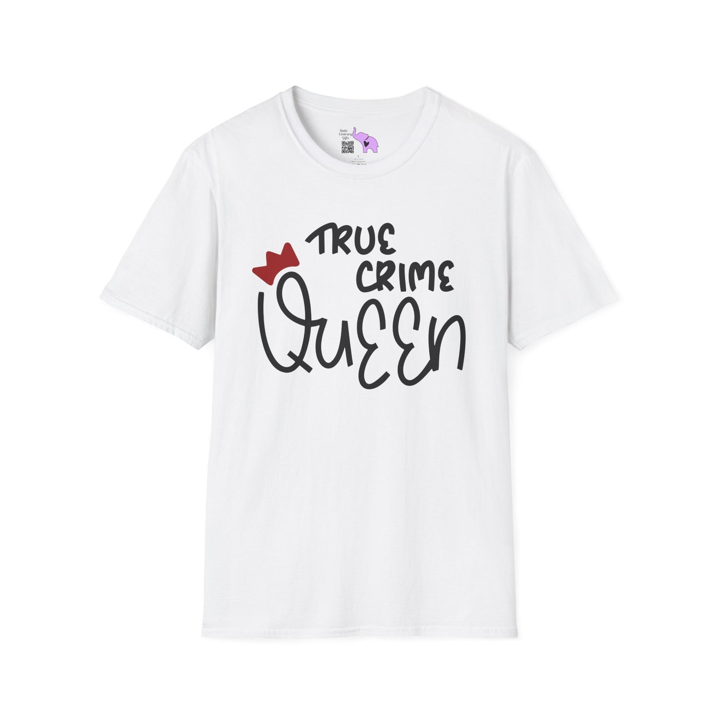 True Crime Queen Adult T-shirt