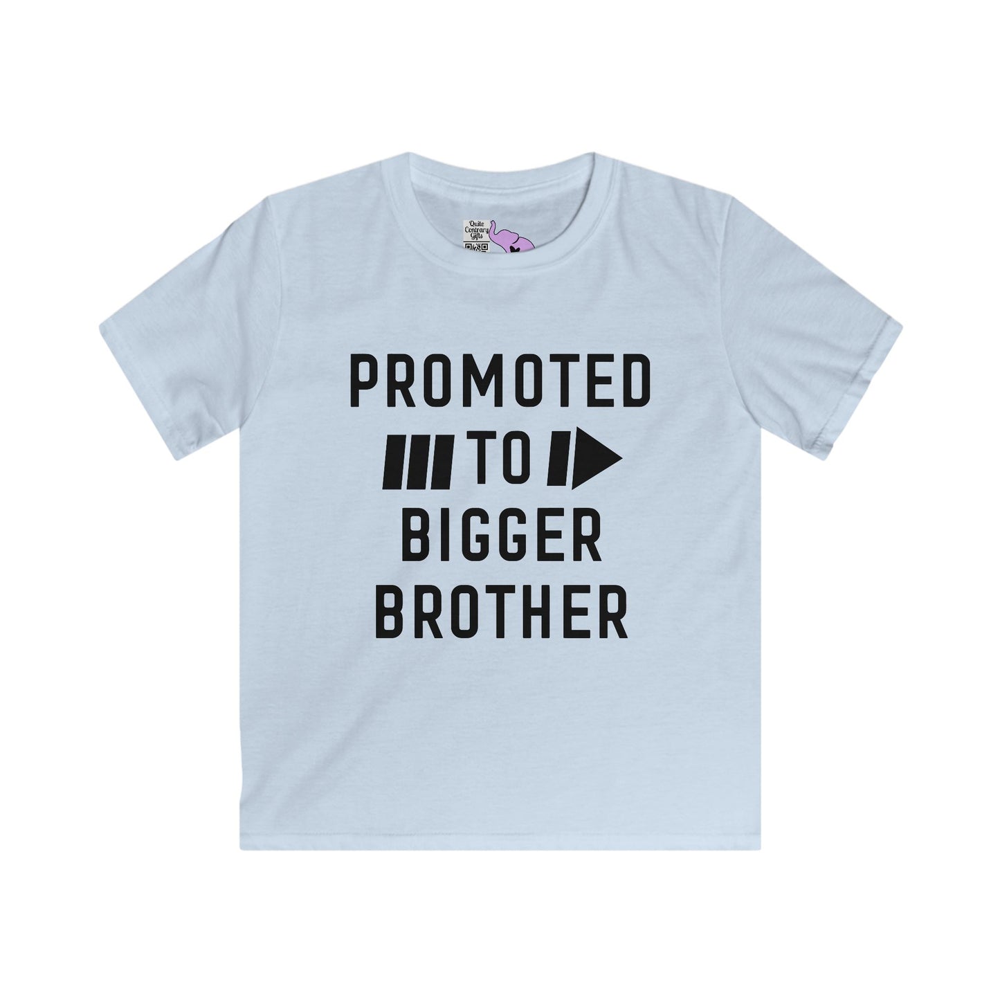 Promoted To Bigger Brother (Arrow) Youth Softstyle Tee