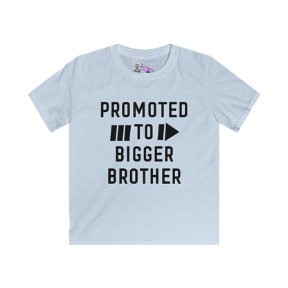 Promoted To Bigger Brother (Arrow) Youth Softstyle Tee