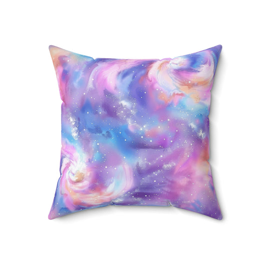 Pastel Cloud Color Swirl Basic Bedding Set