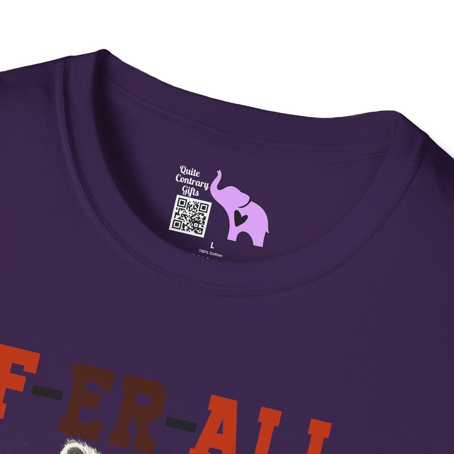 F-Er-All Raccoon Adult T-shirt