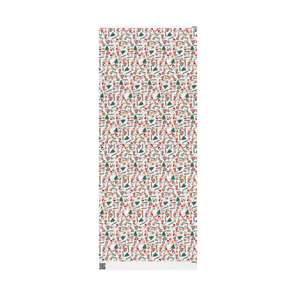 Christmas Soccer Custom Name Wrapping Paper (Micheal)