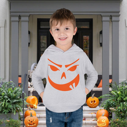 Goofy Grin Jack-O-Lantern Toddler Hoodie