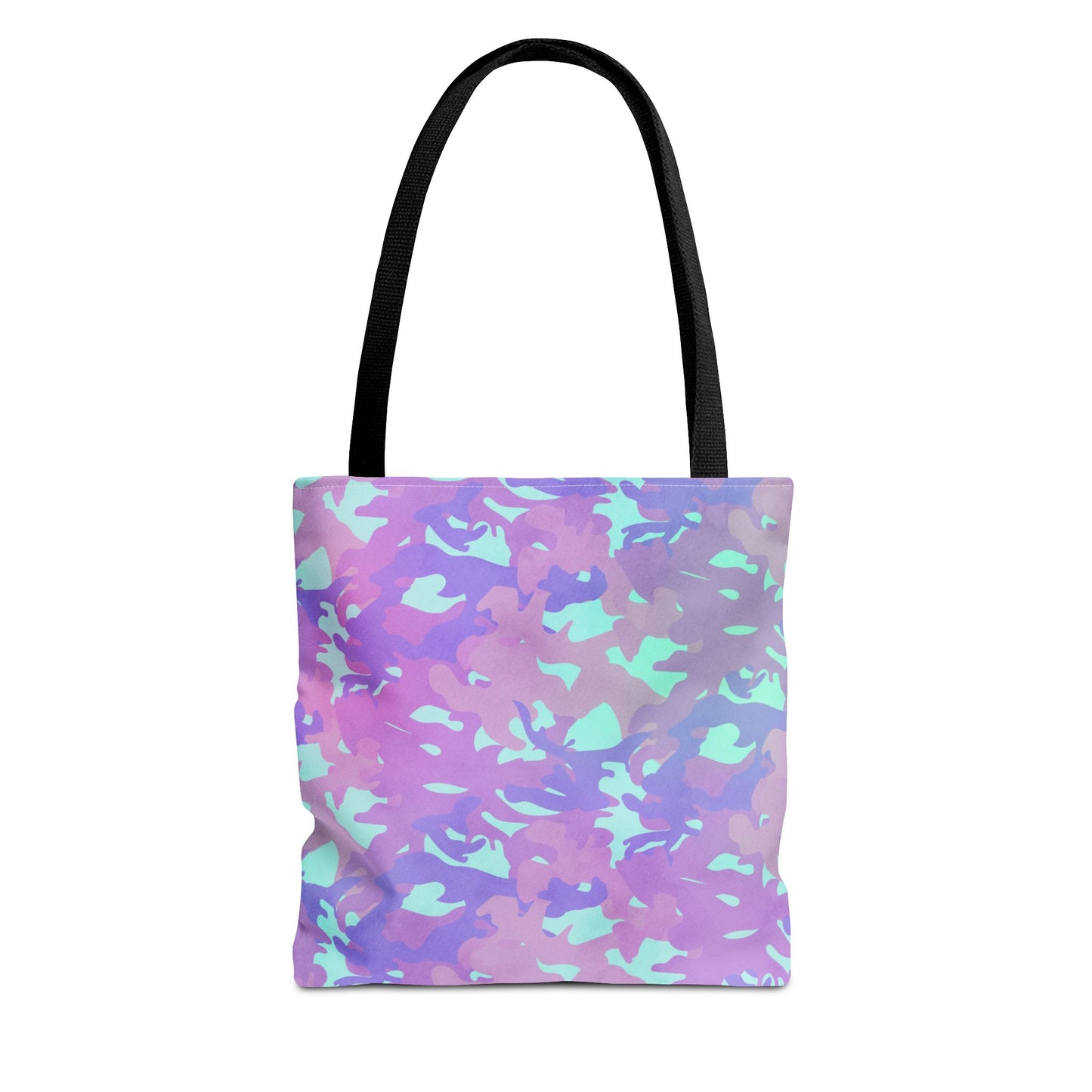 Lavender Mist Camo Canvas Tote Bag