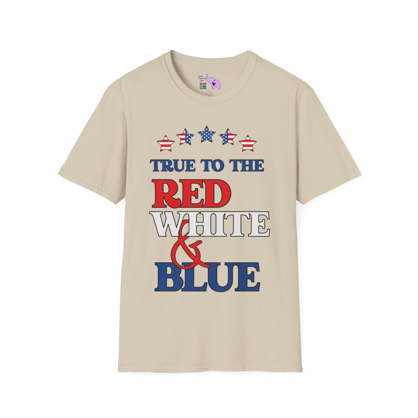 True To The Red White & Blue Adult T-shirt