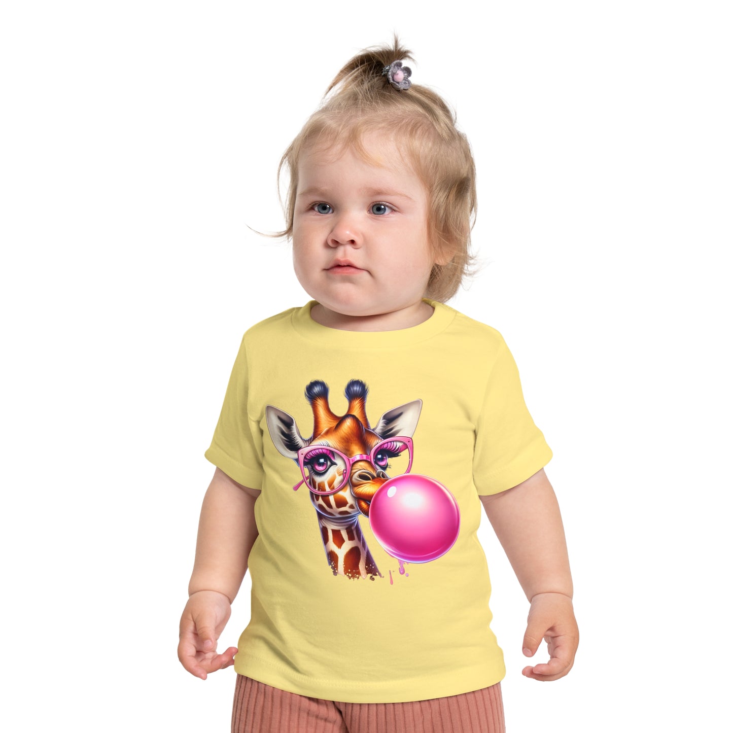 Girraffe Blowing Bubble Infant T-Shirt