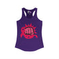 Breast Cancer Warrior Punch Women's Ideal Racerback Tank