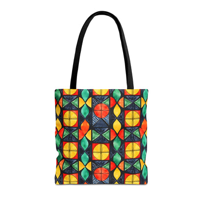 Candlelight Burst Canvas Tote Bag