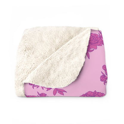 Bubblegum Bloom Peonies Basic Bedding Set
