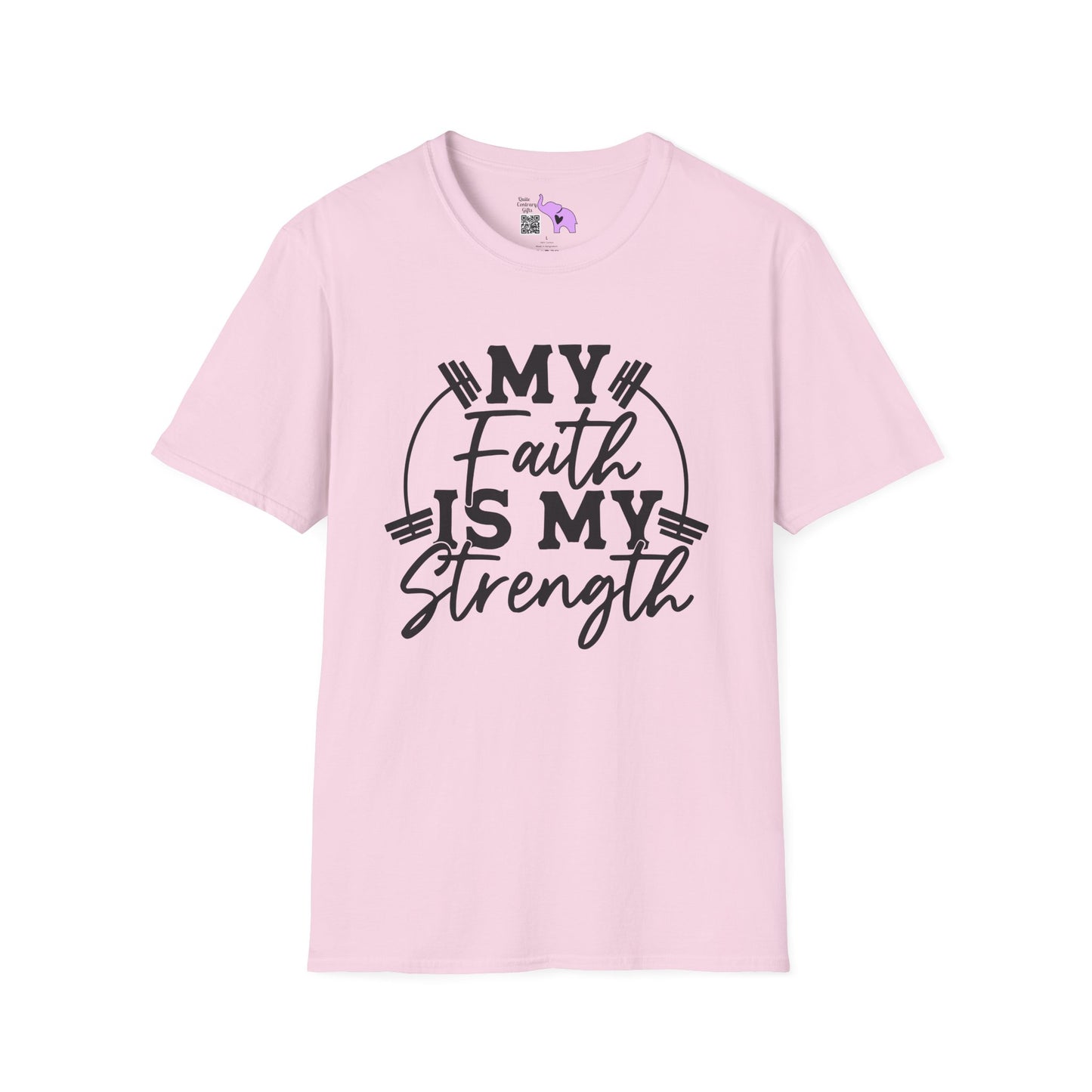 My Faith Is My Strength Adult T-shirt