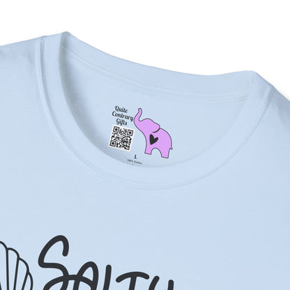 Salty As A Beach Adult T-shirt