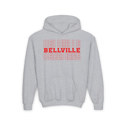 Bellville (Stacked) Youth Heavy Blend Hoodie