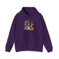 Spooky Witchy Chickens Heavy Blend™ Hooded Sweatshirt