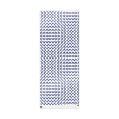 Star of David Hanukkah Wrapping Paper