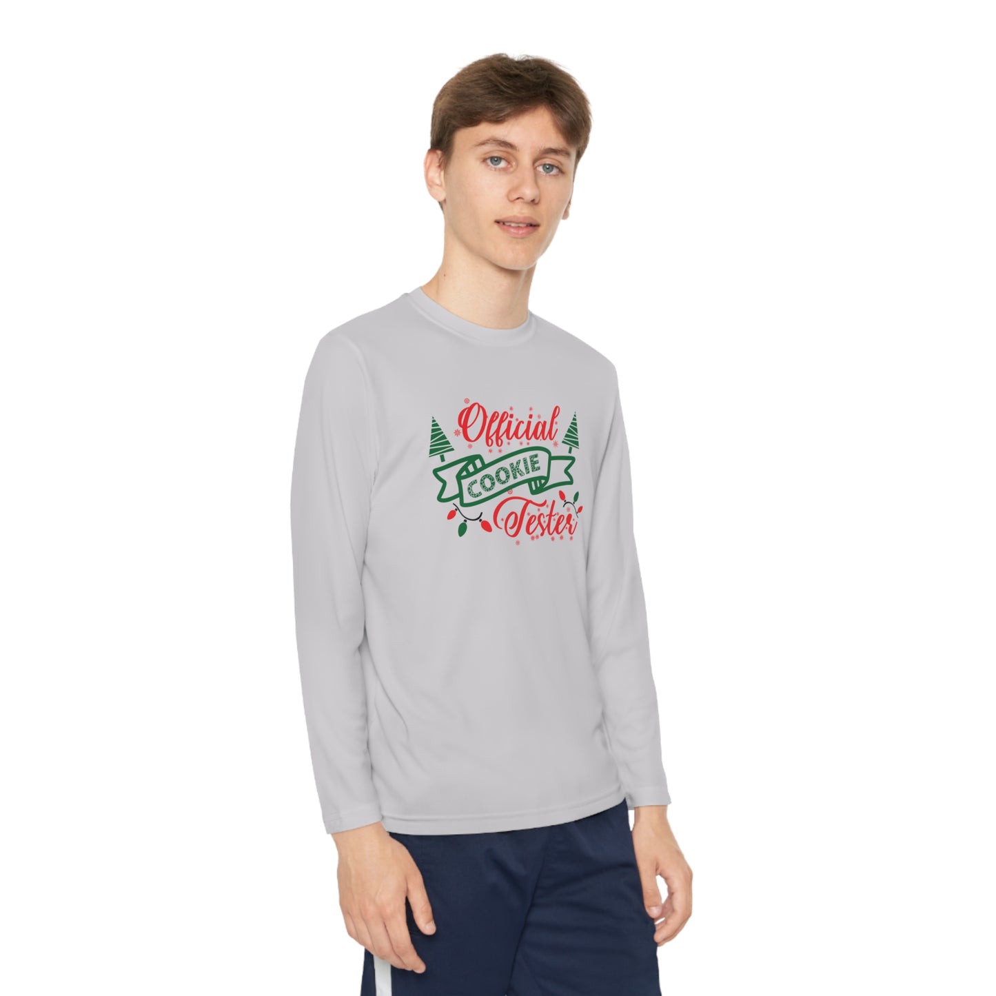 Official Cookie Tester Youth Long Sleeve Tee