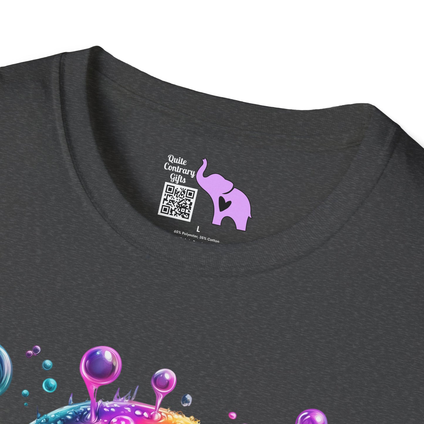 Bubbly Monster Adult T-shirt