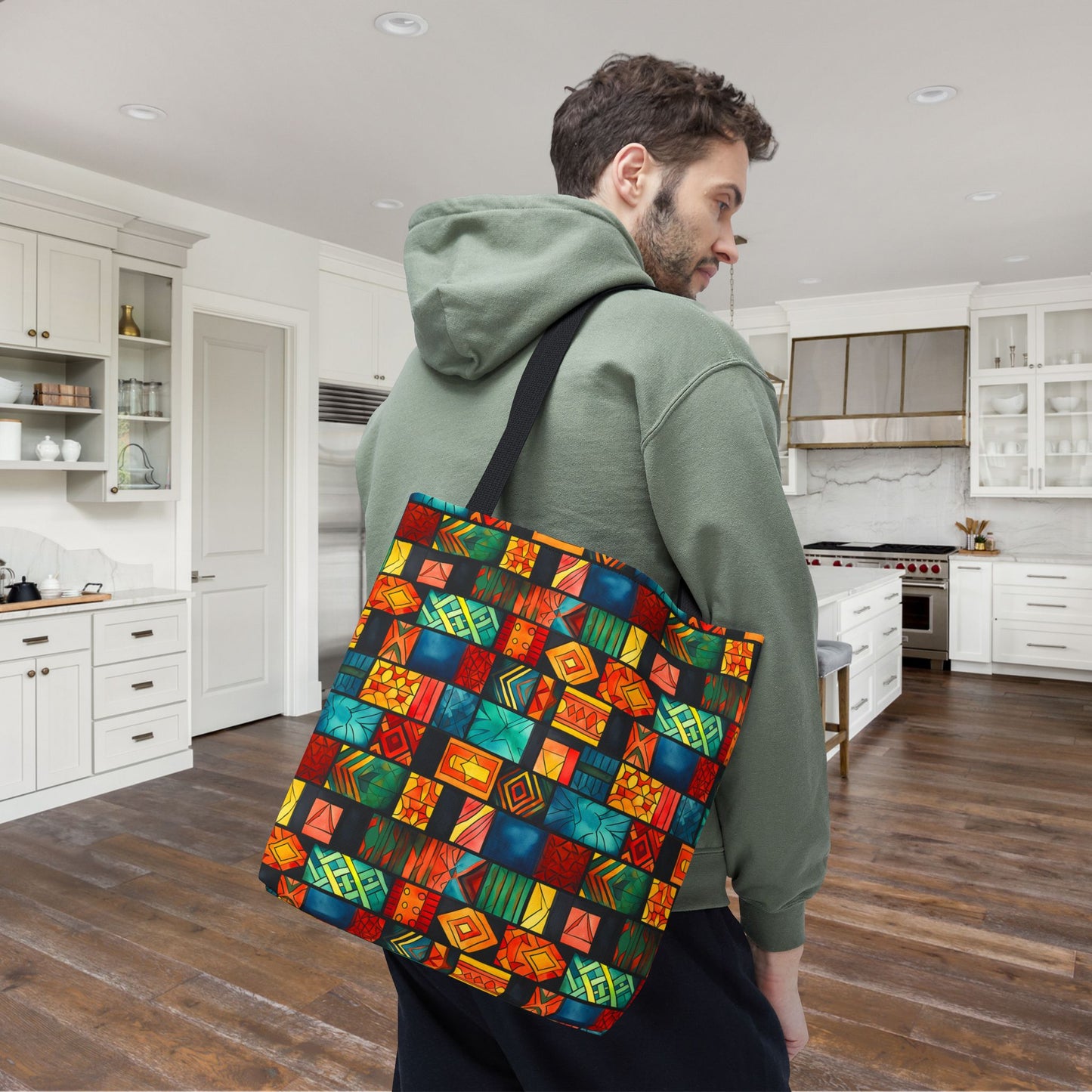 Imani Flow Canvas Tote Bag