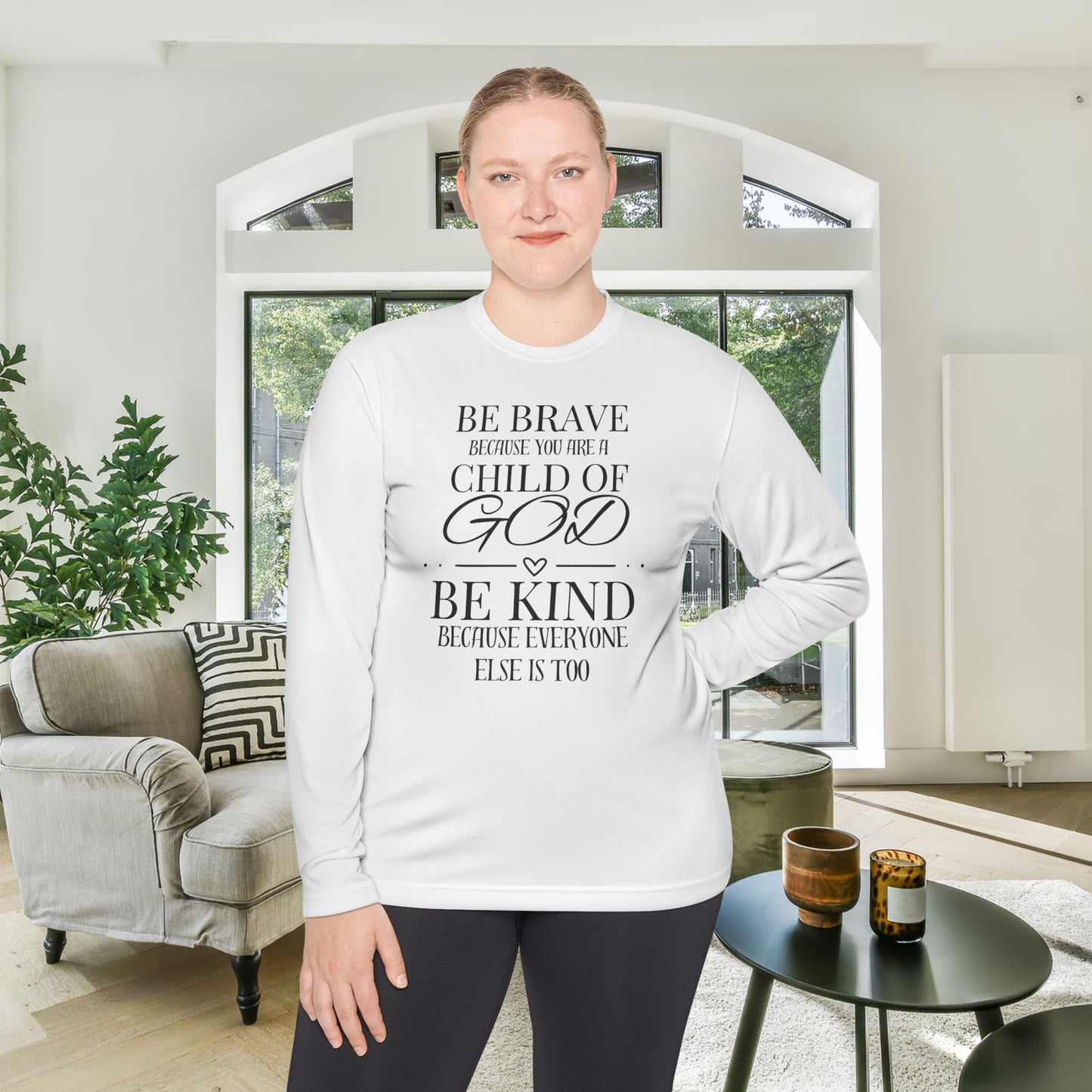 Because You Are A Child of God Lightweight Long Sleeve Tee