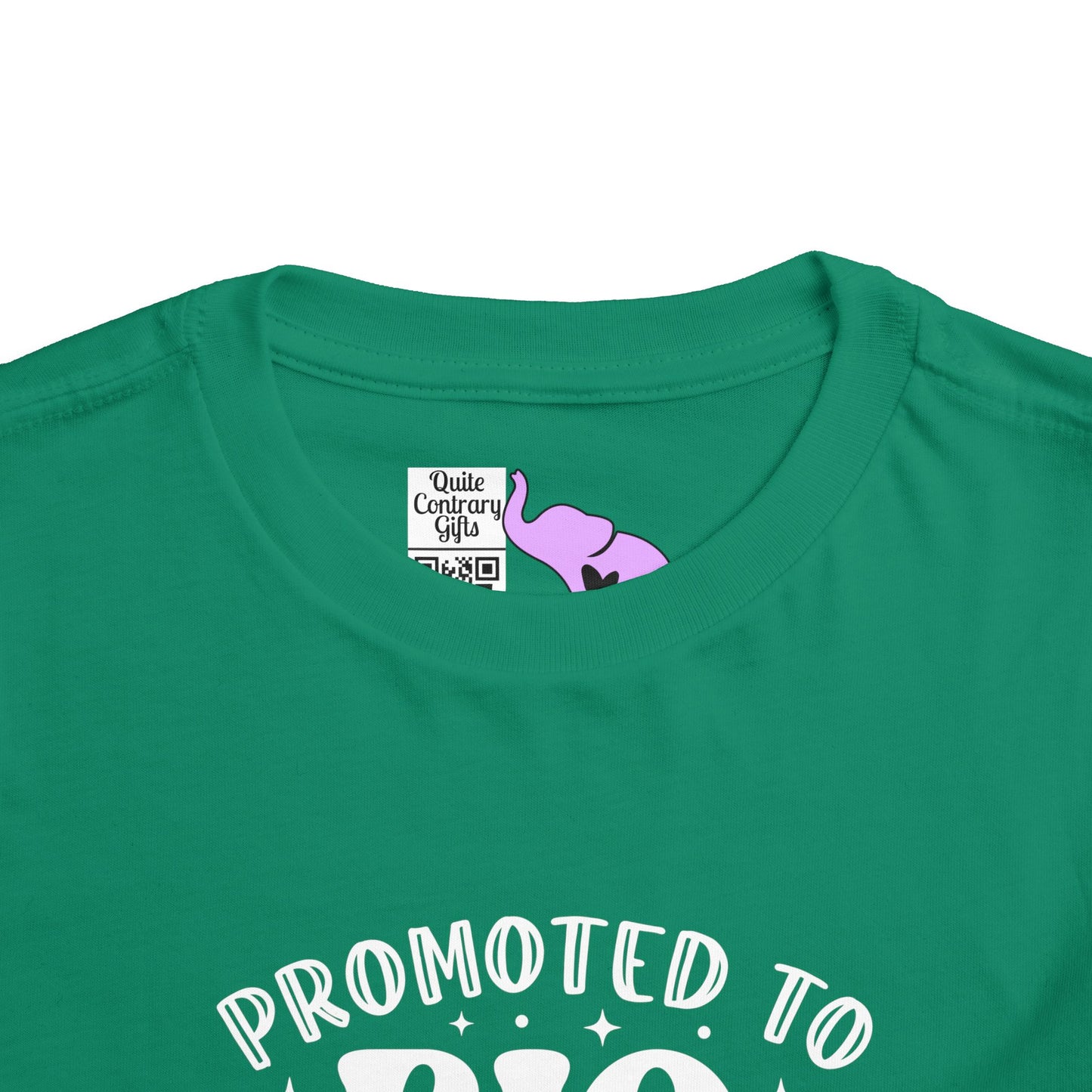 Promoted to Big Sister (Script) Toddler Tee