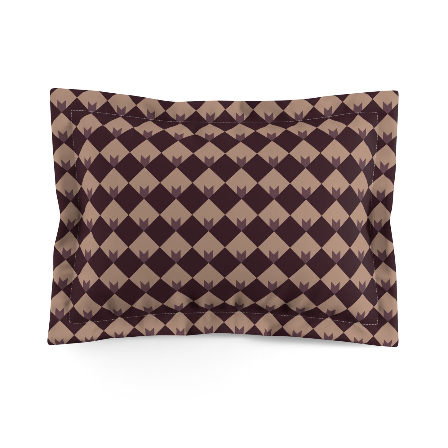 Diamond Bloom-Crimson & Plum Basic Bedding Set