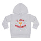 Happy Hanukkah Toddler Pullover Fleece Hoodie