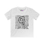 I Am Nine Typography Youth Softstyle Tee