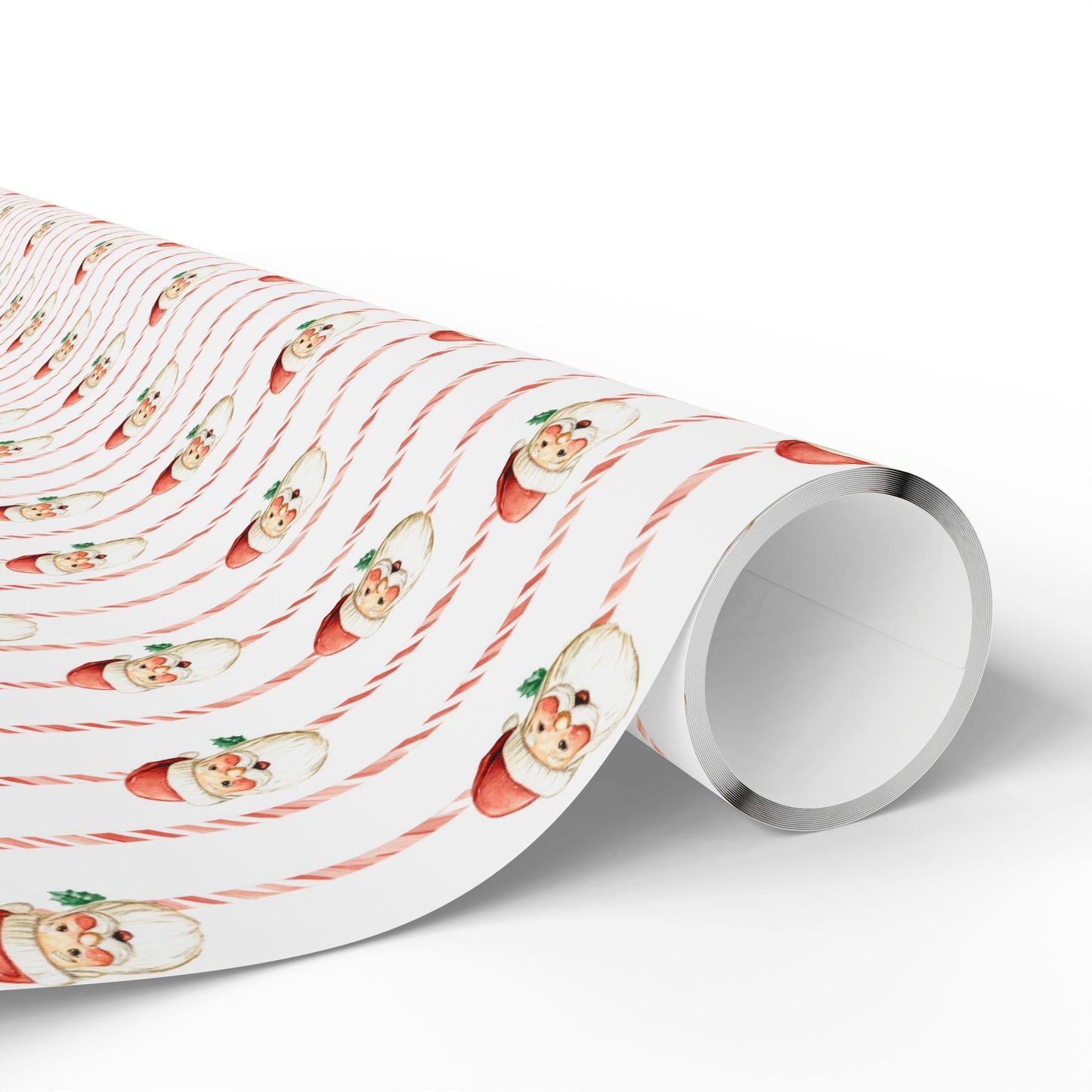 Claus & Canes Wrapping Paper