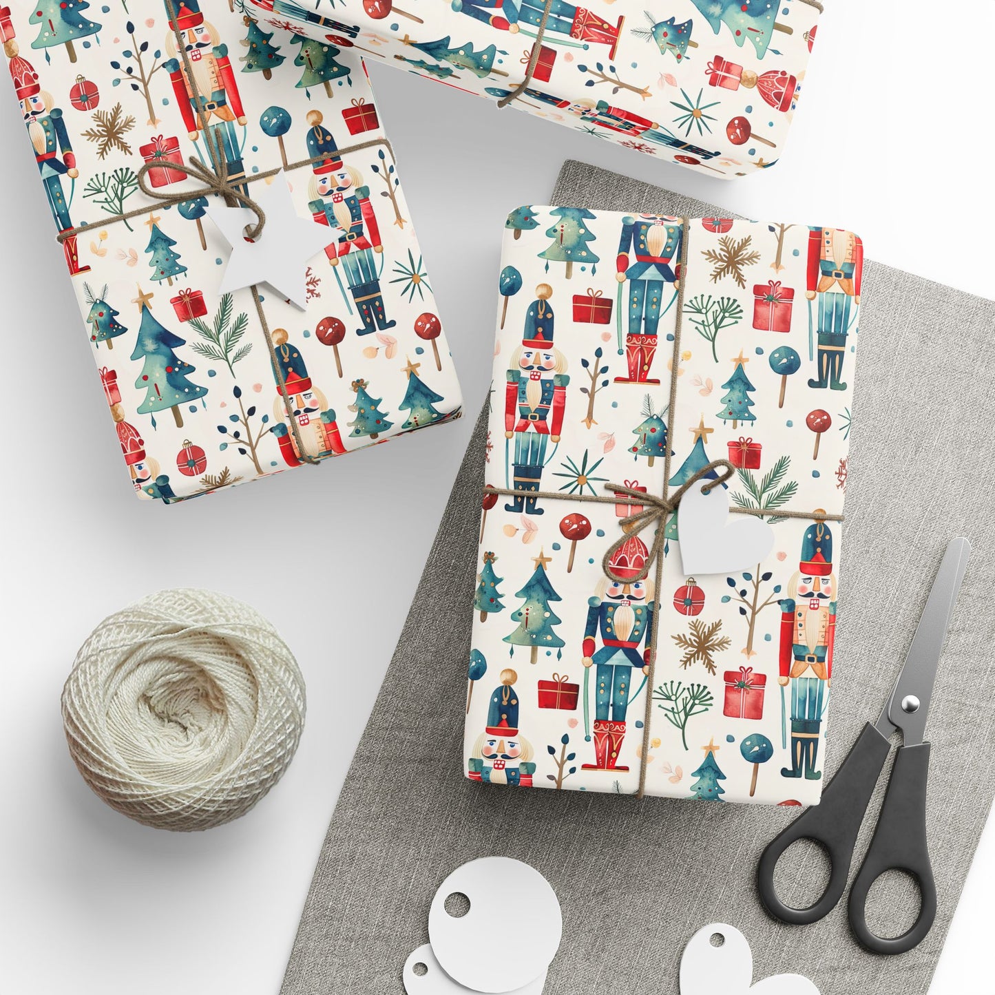 Nutcracker Noel Wrapping Paper