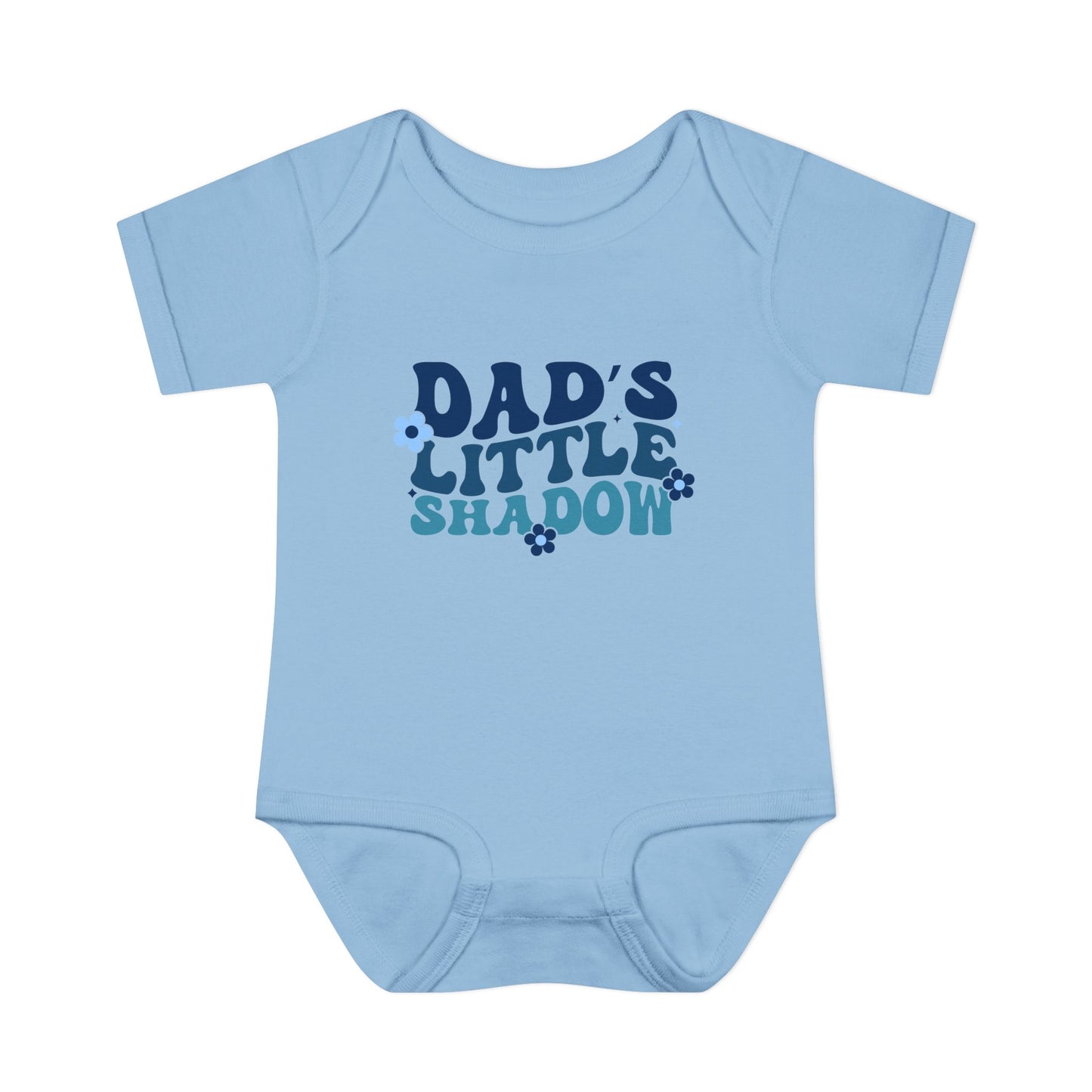 Dad's Little Shadow Infant Baby Rib Bodysuit