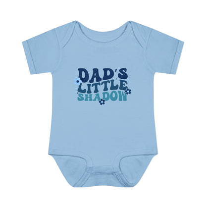 Dad's Little Shadow Infant Baby Rib Bodysuit