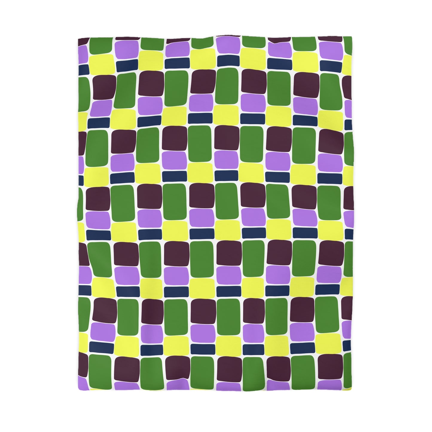 Stack Attack Microfiber Duvet Cover