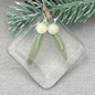 Glass Christmas Tree Decorative Ornament