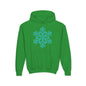 Large Snowflake Youth Hoodie