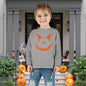 Spooky Jack-O-Lantern Toddler Long Sleeve Tee