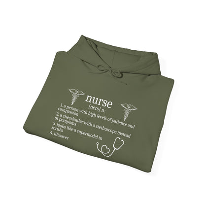 Nurse Definition Heavy Blend™ Hooded Sweatshirt