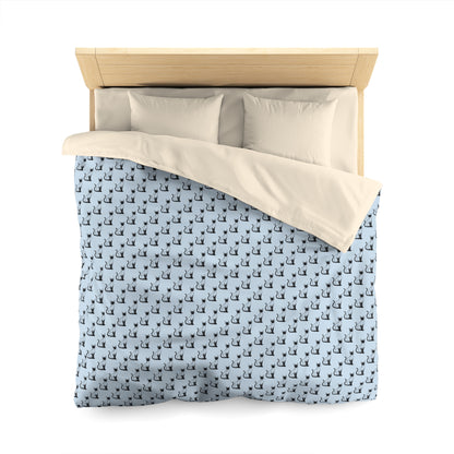 Siamese Charm – Ocean Breeze Microfiber Duvet Cover