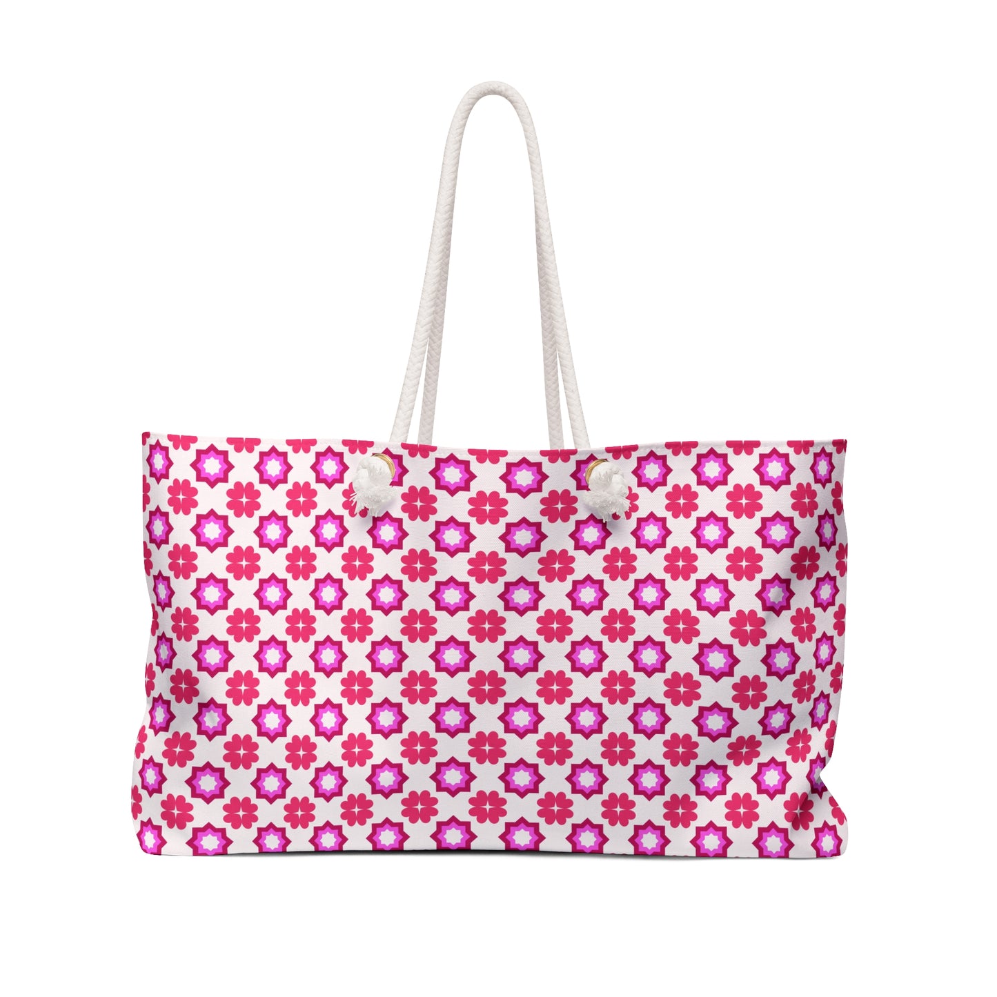Rosy Star Garden Weekender Bag