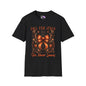 Fall For Jesus He Never Leaves (2) Adult T-shirt