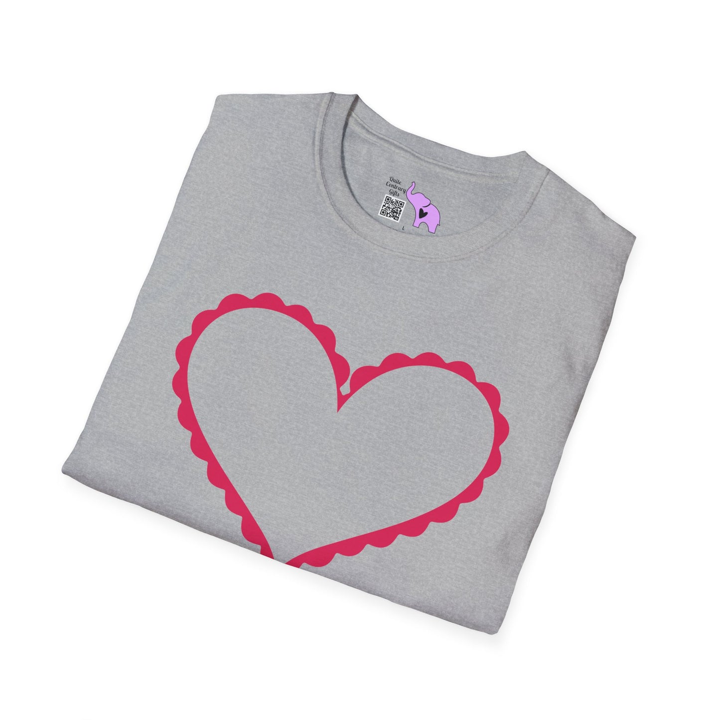 Heart 5 Adult Unisex Tshirt