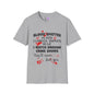 Blood Spatter is Red Luminol is Blue... Adult T-shirt