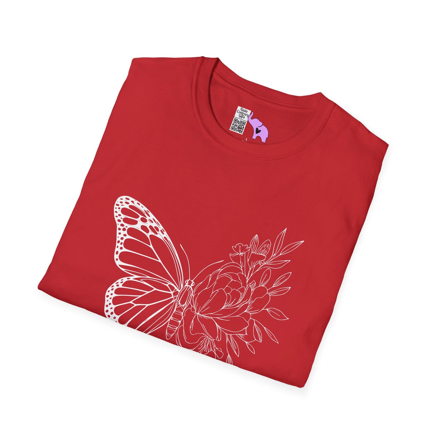 Blessed Mama (Butterfly) Adult T-shirt