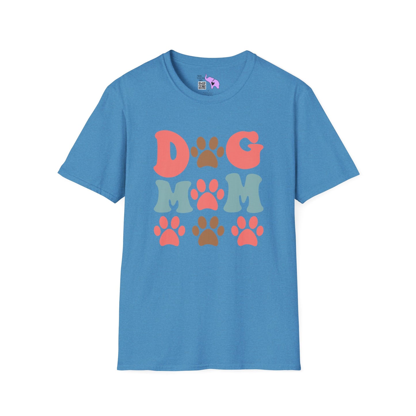 Dog Mom (2) Adult T-shirt