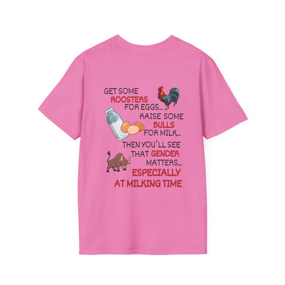 Gender Matters Adult T-shirt