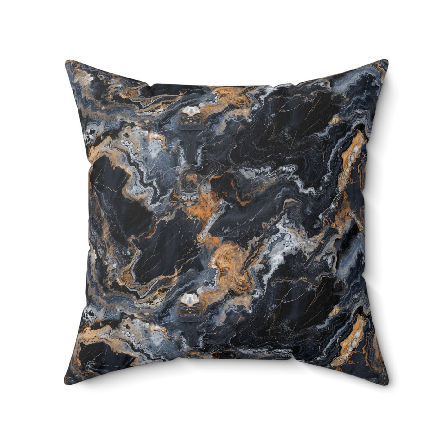 Moonspill Marble Throw Pillow