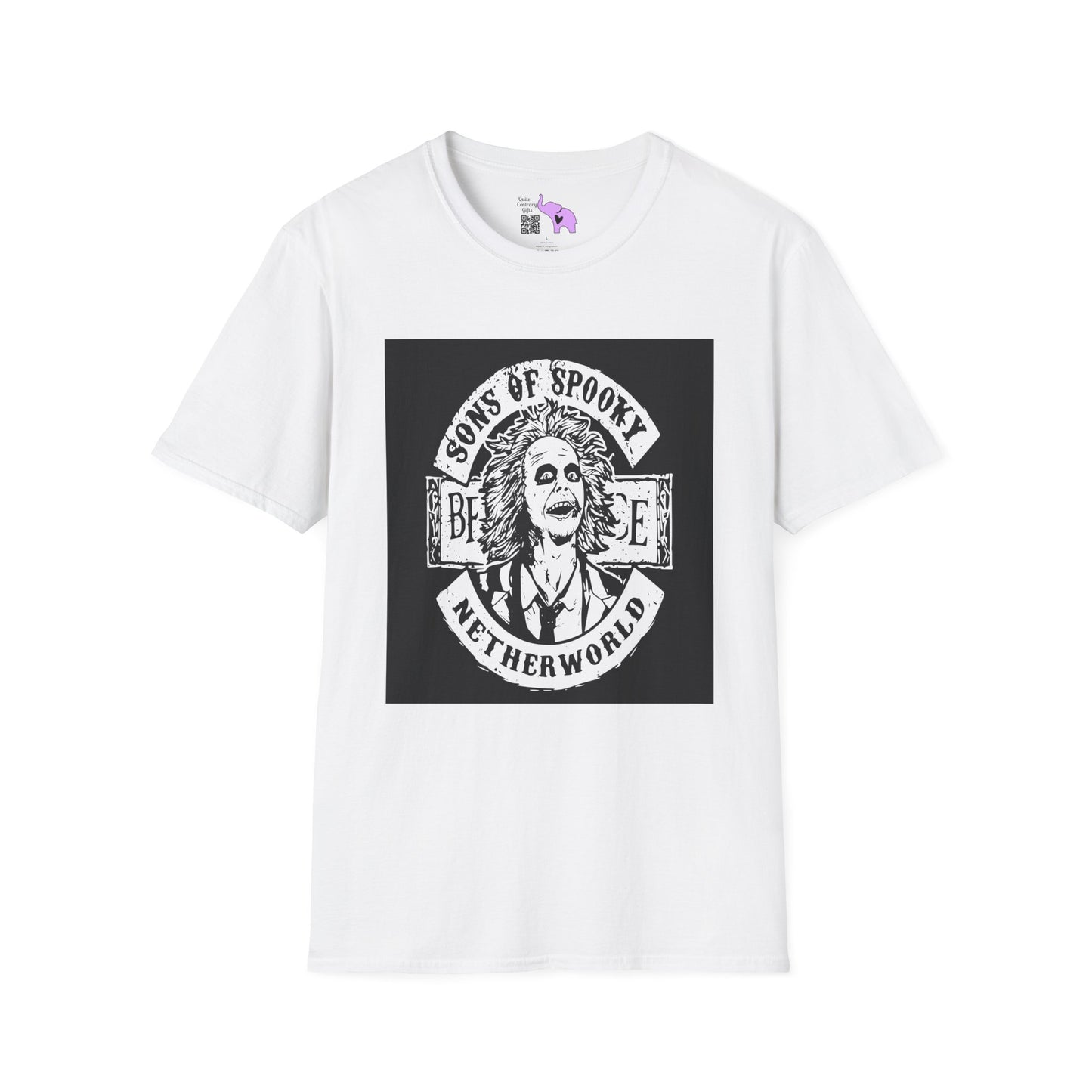 Beetlejuice Sons of Spooky Netherworld Adult T-shirt