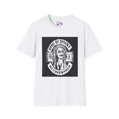 Beetlejuice Sons of Spooky Netherworld Adult T-shirt
