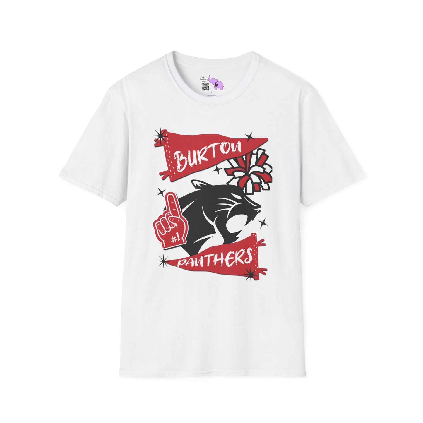 Burton Panthers #1 Adult T-shirt